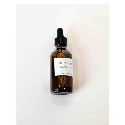 chamomile - infused - facial - oil - organic - and - vegan - facial - serum - organic - erinsherbs