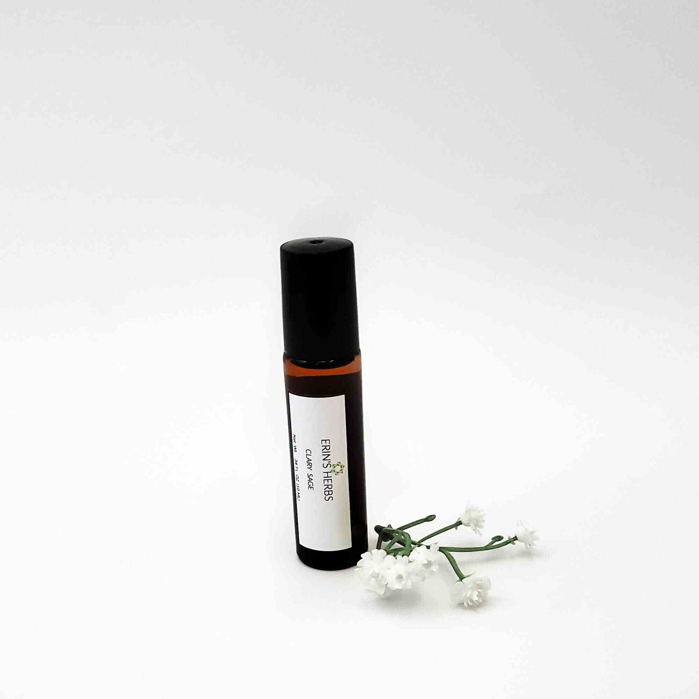 clary - sage - essential - oil - roll - on - perfume - erinsherbs