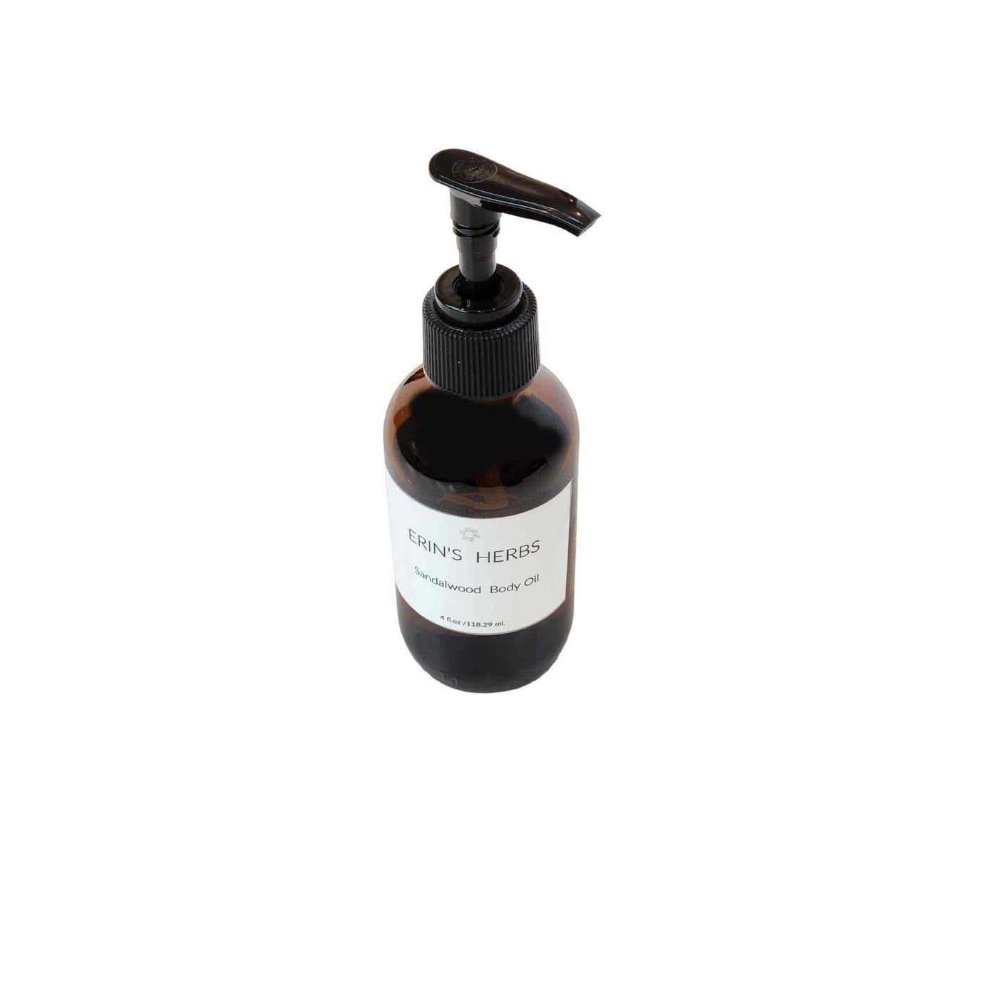 sandalwood - body - oil - massage - oil - scented - body - oil - with - essential - oils - erinsherbs